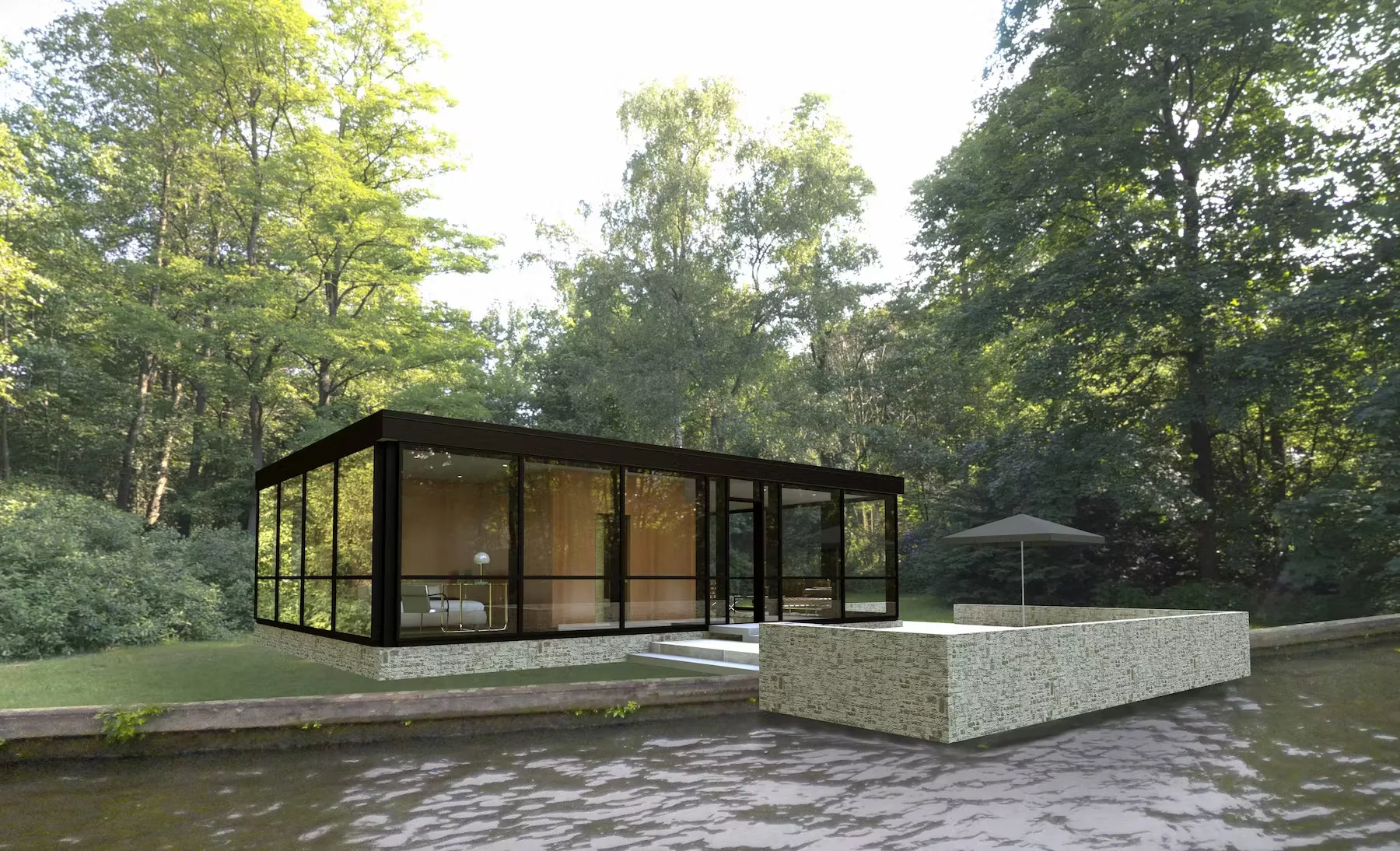 A Version of Philip Johnson’s Glass House To Call Your Own