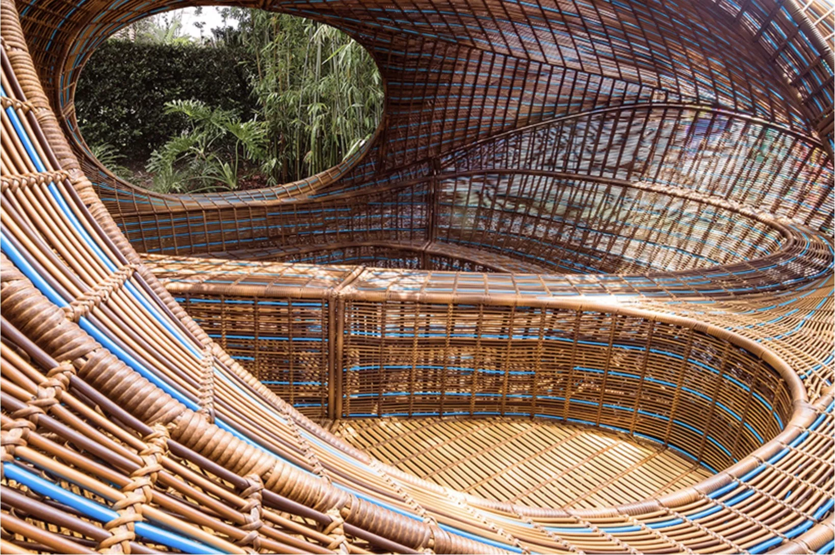 UNStudio Creates Woven “Ellipsicoon” Pavilion For Revolution Precrafted